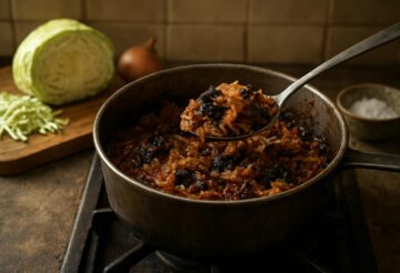 Jak uratować przypalony bigos lub sos