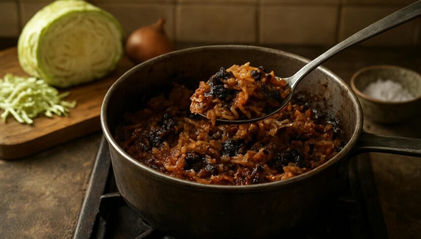 Jak uratować przypalony bigos lub sos