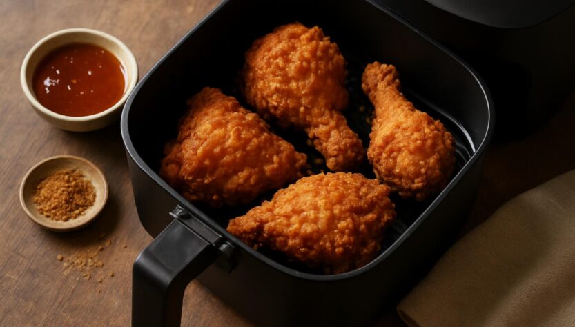 Jak zrobić chrupiącego kurczaka w air fryer